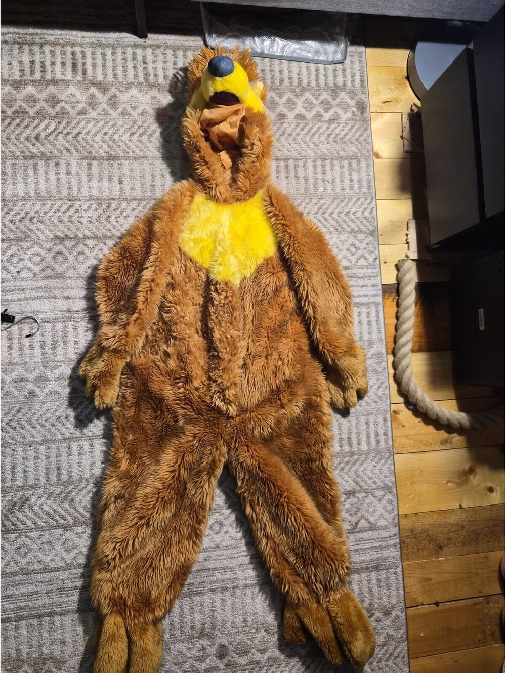 Vintage Disney Store Toddler 4T-6T Bear in the Big Blue House Costume